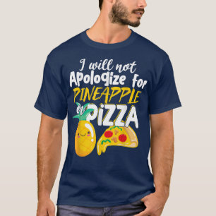 Camiseta Abacaxi Cuja Pizza Pizzeria T-Shirt