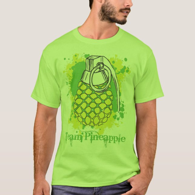 Camiseta abacaxi da equipe (Frente)