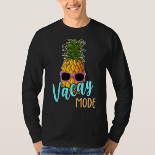 Camiseta Abacaxi De Modo Vago Com Óculos De Sol Vacati De V