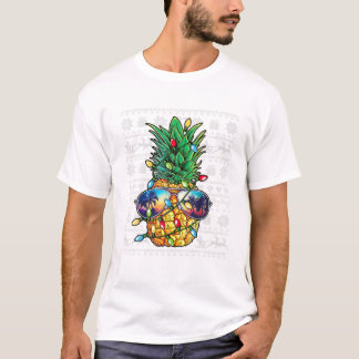 Camiseta Abacaxi de Natal Feio