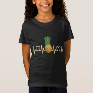 Camiseta Abacaxi-do-coração I Fruta tropical I Abacaxi