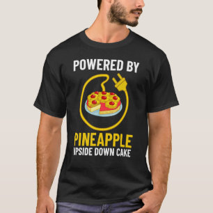 Camiseta Abacaxi Enchimento de Mistura de Receita de Bolo d