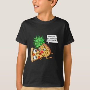 Camiseta Abacaxi Engraçado Na Pizza