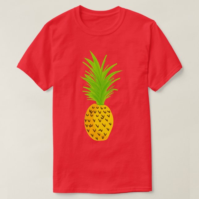 Camiseta Abacaxi fruta (Frente do Design)