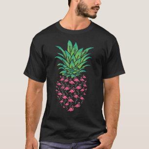 Camiseta Abacaxi Fruta exótico Pássaro Tropical F
