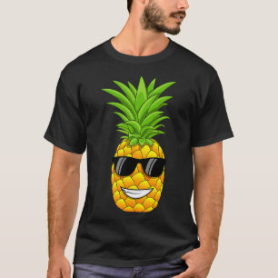 Camiseta Abacaxi havaiano com óculos de sol Legal