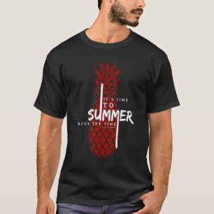 Camiseta Abacaxi Horário de Verão feminino