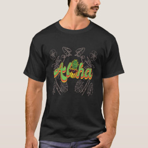 Camiseta Abacaxi Legal Aloha com óculos Sunglass Hawaii Pat