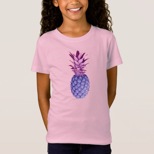 Camiseta Abacaxi Liloso e Rosa (Frente)