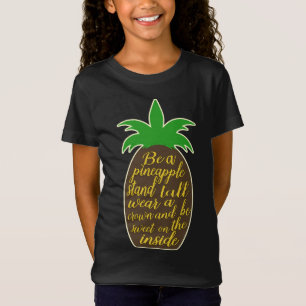 Camiseta Abacaxi motivacional havaiano - Seja bonito - Frut