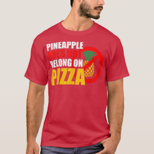 Camiseta Abacaxi Não Pertence À Pizza 13072830