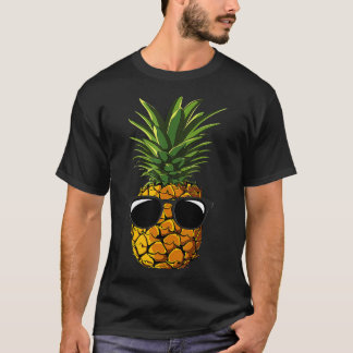 Camiseta Abacaxi Óculos de sol T Aloha praia Havaiana Haw