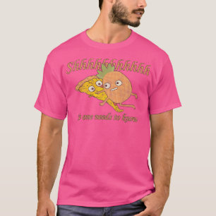 Camiseta Abacaxi Pizza abacaxi amantes de pizza havaiana