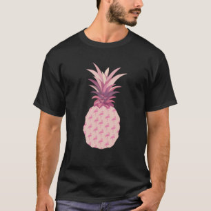 Camiseta Abacaxi Rosa Flamingo