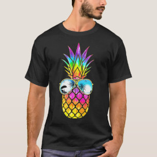 Camiseta Abacaxi Sunglass Aloha Beaches Havaiano