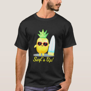 Camiseta Abacaxi - Surfs Up - Summer Beach
