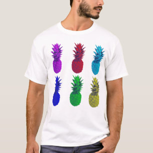 Camiseta abacaxis verão e T shirt.png dos abacaxis