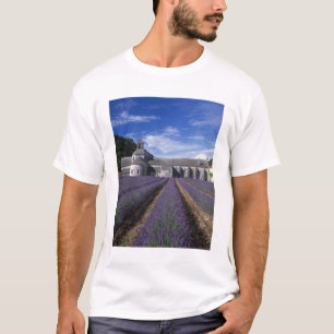 Camiseta Abadia de Senanque, Gordes, Vaucluse, Provença,