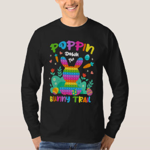Camiseta Abaixe O Coelho Do Coelho Da Trilha Corta Com Pop