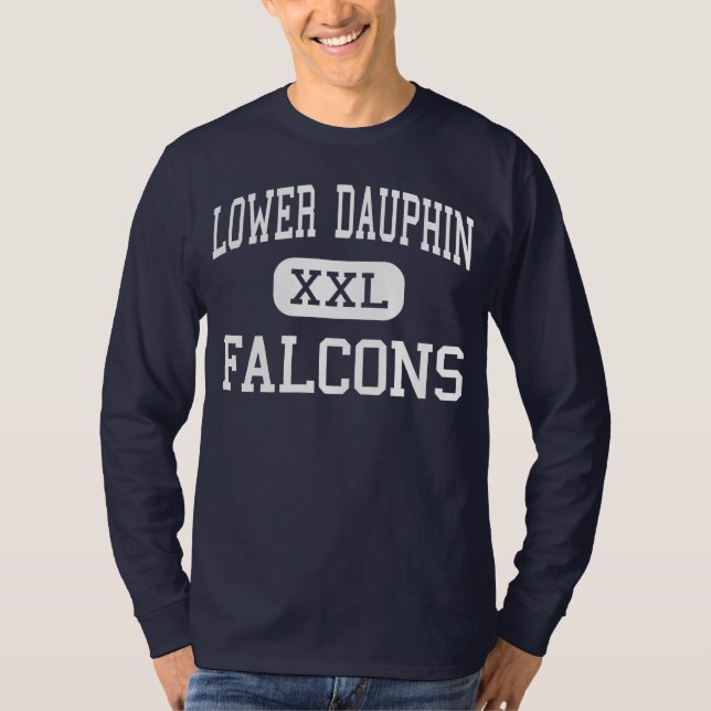 Camiseta Abaixe o Dauphin - Falcons - elevação - (Frente)