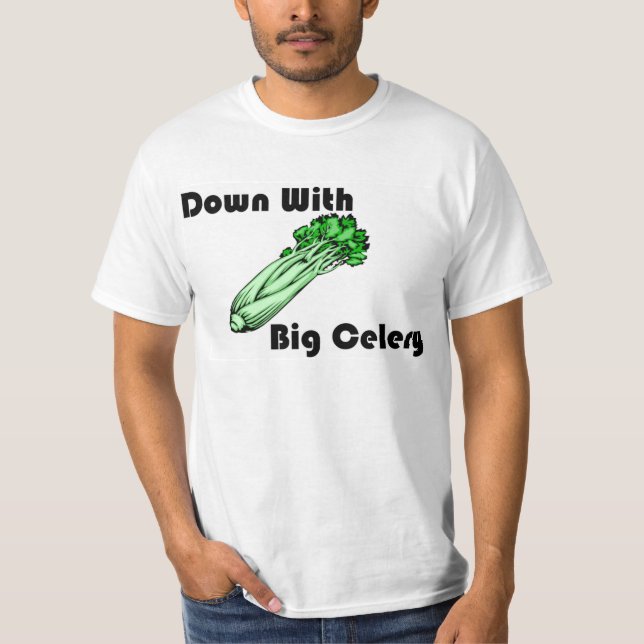 Camiseta Abaixo com o Grande Aipo (Frente)