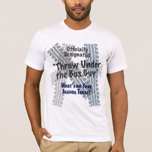 Camiseta Abaixo da Cara de barramento Canvas básica de Bell