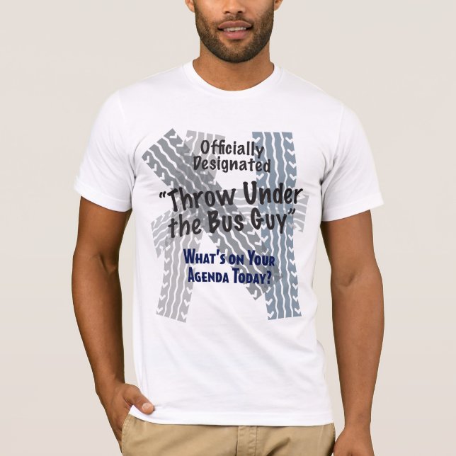 Camiseta Abaixo da Cara de barramento Canvas básica de Bell (Frente)