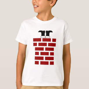 Camiseta Abaixo da chaminé - t-shirt dos miúdos