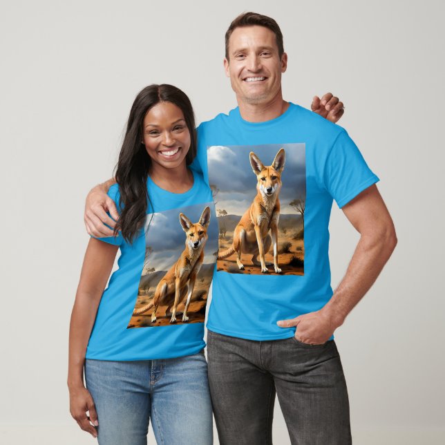 Camiseta **"Abaixo Delight: O Design de Kangaringo"** (Unissex)