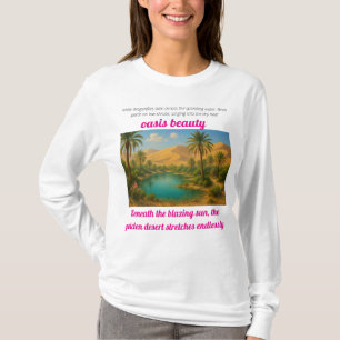Camiseta Abaixo do sol, o deserto do ouro se estimula