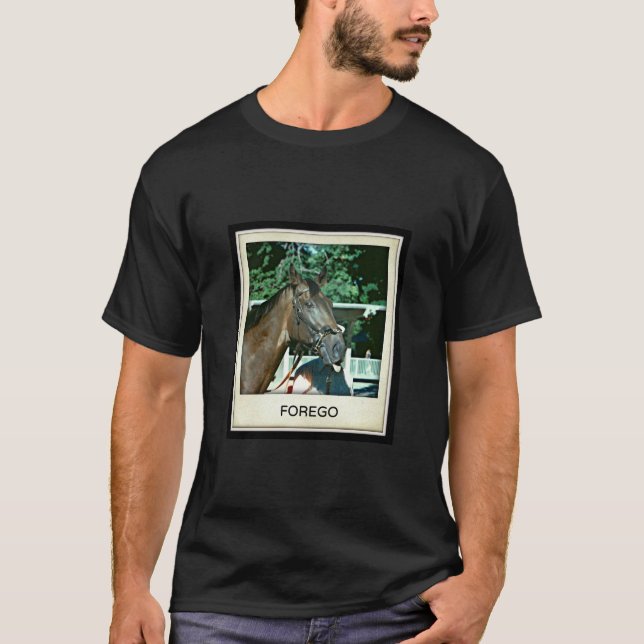 Camiseta Abandone o cavalo de corrida 1977 (Frente)