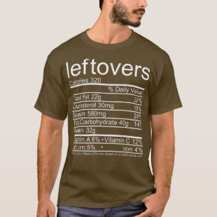 Camiseta Abandono Nutrição Fala Engraçado Ação de Graças T-