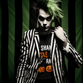Camiseta Abano, Chocalho, Diversão no Abóbora de Halloween