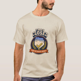 Camiseta Abas Fechadas Navegador Antigo Humor Emblema