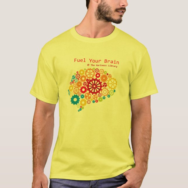 Camiseta Abasteça seu cérebro (Frente)