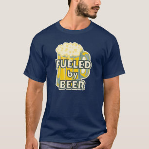 Camiseta Abastecido pela cerveja