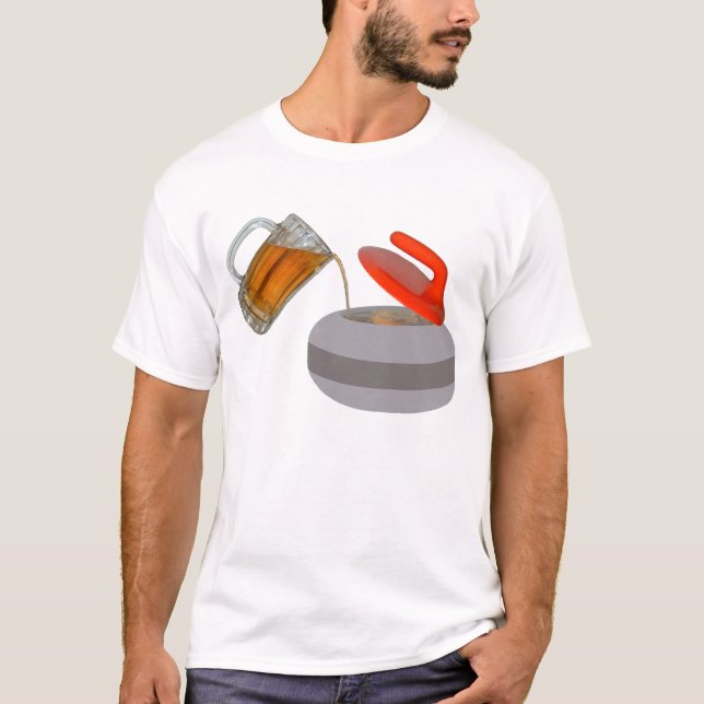 Camiseta Abastecido pela cerveja (Frente)