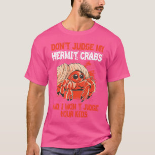 Camiseta Abastecimento de caranguejo-eremita conchas carang