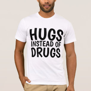 Camiseta ABATES EM VEZ DE T-shirts DROGS