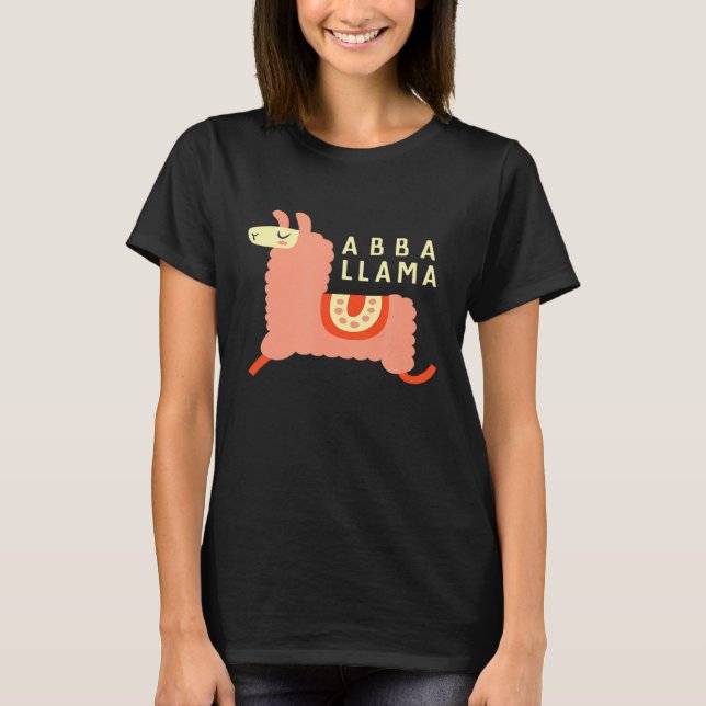 Camiseta Abba Llama (Frente)
