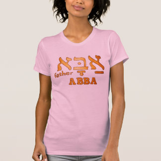 Camiseta ABBA, Padre Deus Camisa-T-Camisa-Mulher