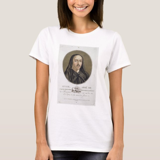 Camiseta Abbe de Suger (1082-1151) de "Portraits des gran (Frente)