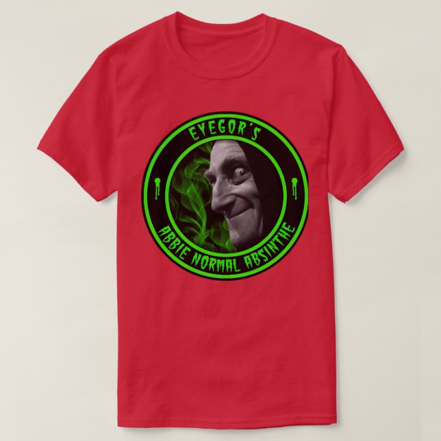 CAMISETA ABBIE DO OLHO ABSINO NORMAL (Frente do Design)