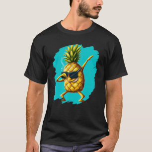 Camiseta Abbing Pineapple Aloha Sunglass Beach Dance Haw