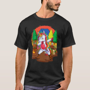 Camiseta Abbing Unicorn acampando escoteiras