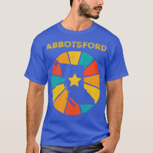 Camiseta Abbotsford British Columbia Canada Vintage Distres