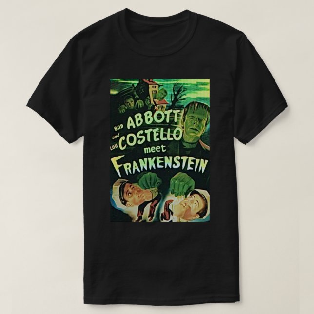 Camiseta Abbott e Costello (Frente do Design)