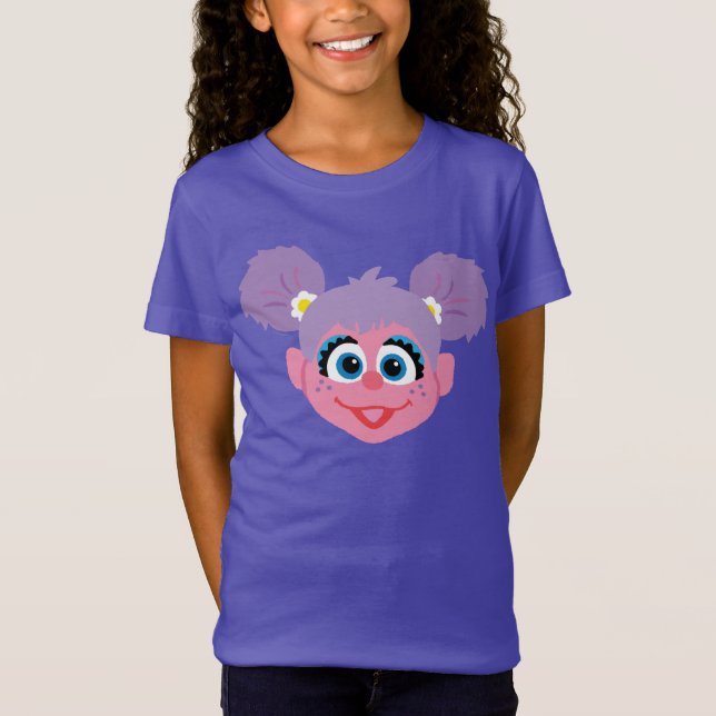 Camiseta Abby Cadabby | Face Flor (Frente)