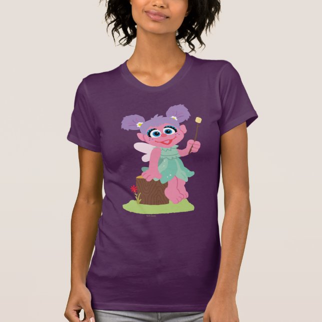 Camiseta Abby Cadabby Toasting Marshmallow (Frente)