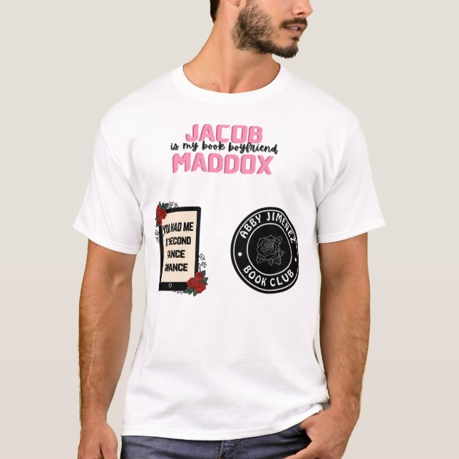 Camiseta Abby Jimenez Bookish (Frente)